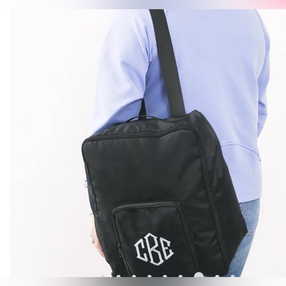 Monogrammed Foldable Backpack - image 6
